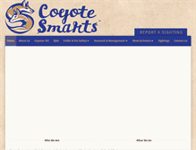 Tablet Screenshot of coyotesmarts.org